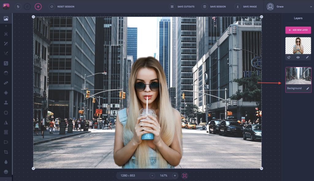 Photo background deals change online free